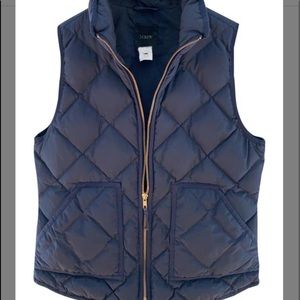 J Crew Puffy Vest, XS